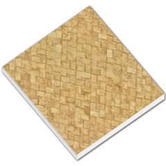 Tan Diamond Brick Small Memo Pads by trendistuff