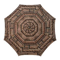 Sandstone Brick Golf Umbrellas by trendistuff