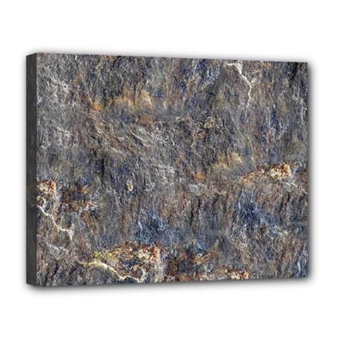 Rusty Stone Canvas 14  X 11  by trendistuff