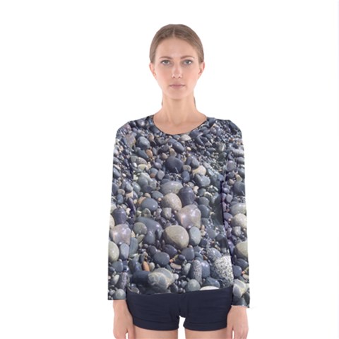 Pebbles Women s Long Sleeve T-shirts by trendistuff