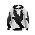 Hovering crow Kid s Pullover Hoodies View2