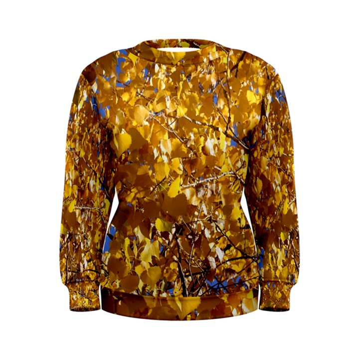 YELLOW LEAVES Women s Sweatshirts