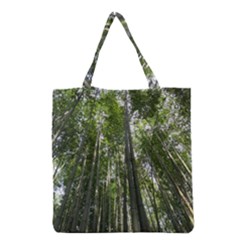 Bamboo Grove 1 Grocery Tote Bags by trendistuff