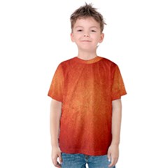 Orange Dot Art Kid s Cotton Tee