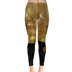 Golden Pearls Women s Leggings by trendistuff