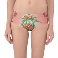 Mid-waist Bikini Bottoms