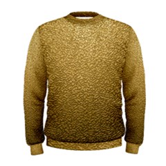 Gold Plastic Men s Sweatshirts by trendistuff