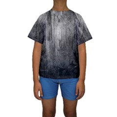 Grunge Metal Night Kid s Short Sleeve Swimwear by trendistuff