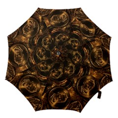 Gold Coins 2 Hook Handle Umbrellas (small) by trendistuff