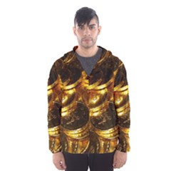 Gold Coins 1 Hooded Wind Breaker (men) by trendistuff