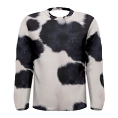 Spotted Cow Hide Men s Long Sleeve T-shirts by trendistuff