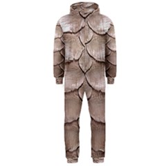 Scaly Leather Hooded Jumpsuit (men)  by trendistuff