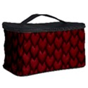 RED REPTILE SKIN Cosmetic Storage Cases View2