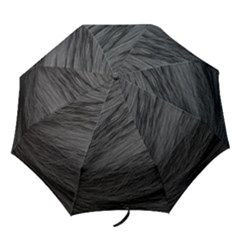 Long Haired Black Cat Fur Folding Umbrellas by trendistuff