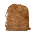 LIGHT BROWN FUR Drawstring Pouches (XXL) View2