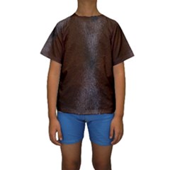 Horse Fur Kid s Short Sleeve Swimwear by trendistuff