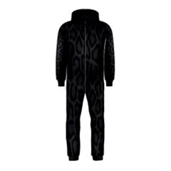Black Leopard Print Hooded Jumpsuit (kids) by trendistuff