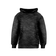 Black Cat Fur Kid s Pullover Hoodies by trendistuff