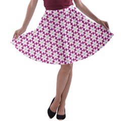 Cute Pretty Elegant Pattern A-line Skater Skirt