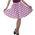 Cute Pretty Elegant Pattern A-line Skater Skirt View1