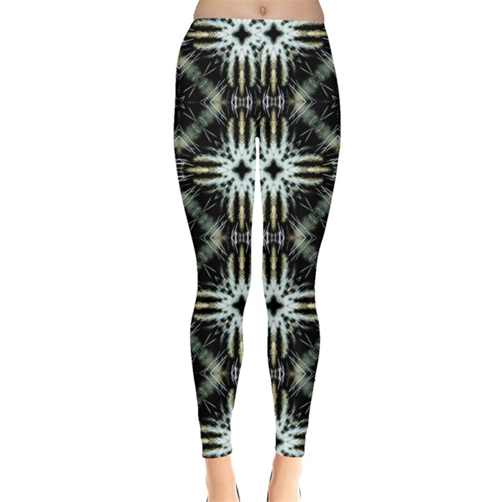 Faux Animal Print Pattern Women s Leggings