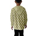 Lime Green Polka Dots Hooded Wind Breaker (Kids) View2