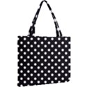 Black And White Polka Dots Tiny Tote Bags View2