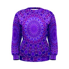 Purple Mandala Women s Sweatshirts