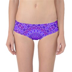 Purple Mandala Classic Bikini Bottoms