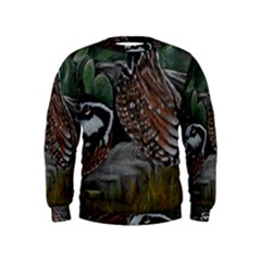 Bobwhite Quails Boys  Sweatshirts