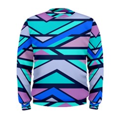 Angles And Stripes  Men s Sweatshirt by LalyLauraFLM