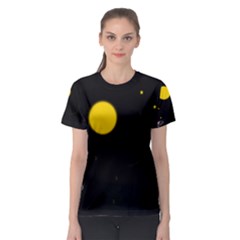 Cycle To The Moon Women s Sport Mesh Tees