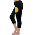 Cycle to the moon Capri Winter Leggings  View2