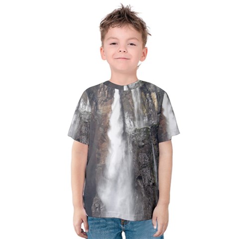 Salto Del Angel Kid s Cotton Tee by trendistuff