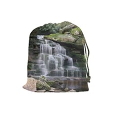 Elakala Falls Drawstring Pouches (large)  by trendistuff