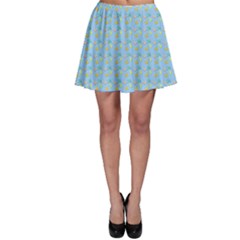 Birds Pattern Skater Skirts by LovelyDesigns4U