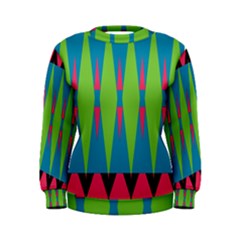 Connected rhombus  Women s Sweatshirt