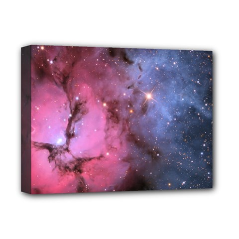 Trifid Nebula Deluxe Canvas 16  X 12   by trendistuff