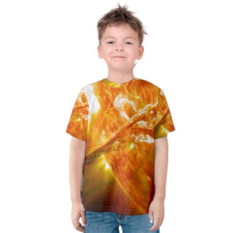 Solar Flare 2 Kid s Cotton Tee by trendistuff