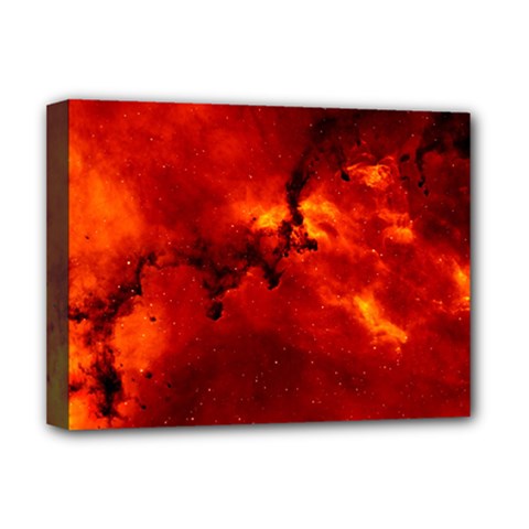 Rosette Nebula 2 Deluxe Canvas 16  X 12   by trendistuff