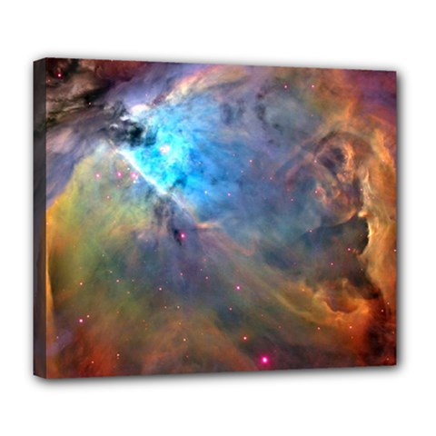 Orion Nebula Deluxe Canvas 24  X 20   by trendistuff