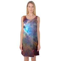 Orion Nebula Sleeveless Satin Nightdresses by trendistuff