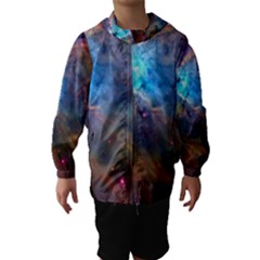 Orion Nebula Hooded Wind Breaker (kids) by trendistuff