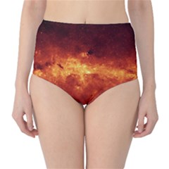 Milky Way Clouds High-waist Bikini Bottoms by trendistuff