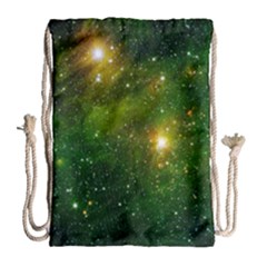 Hydrocarbons In Space Drawstring Bag (large) by trendistuff