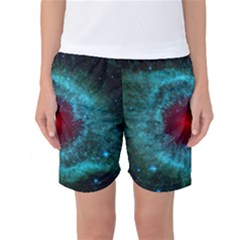 Helix Nebula Women s Basketball Shorts by trendistuff