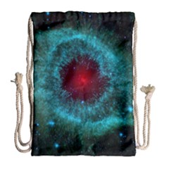 Helix Nebula Drawstring Bag (large) by trendistuff