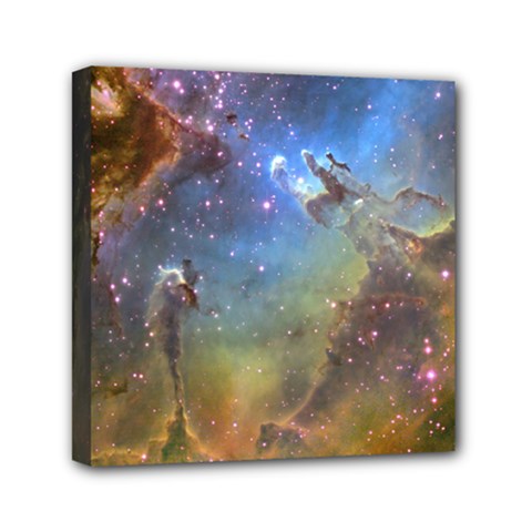 Eagle Nebula Mini Canvas 6  X 6  by trendistuff