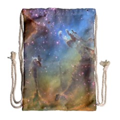 Eagle Nebula Drawstring Bag (large) by trendistuff