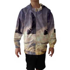 Fly Seagull Hooded Wind Breaker (kids) by Jamboo